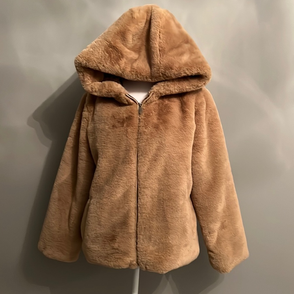 Fuzzy super soft winter coat